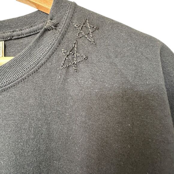 Glass Cypress L Men’s Black T Shirt Le mythe De Sisyphe Cotton Top US made - Picture 6 of 8